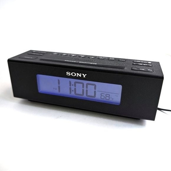 Sony Other - SONY AM FM Nature Sounds WideBan Radio Alarm Clock Dream Machine LED Black